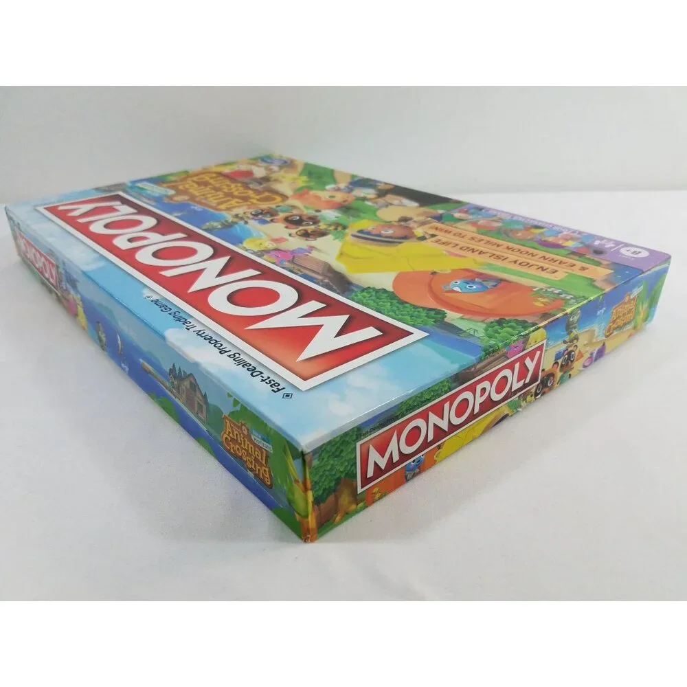 Monopoly Animal Crossing Edition Board Game Kids Video Game Collectible